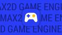 Discovery splash banner for Max2D Game Engine Discord server