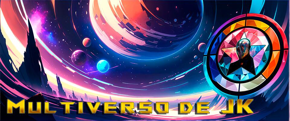 Discovery splash banner for Multiverso de JK 🌌 Discord server