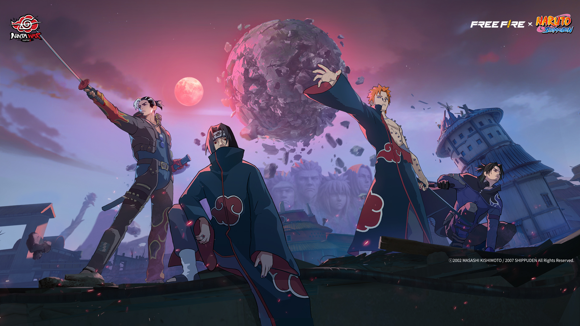 Discovery splash banner for Free Fire EU | 9th Anniversary π Discord server