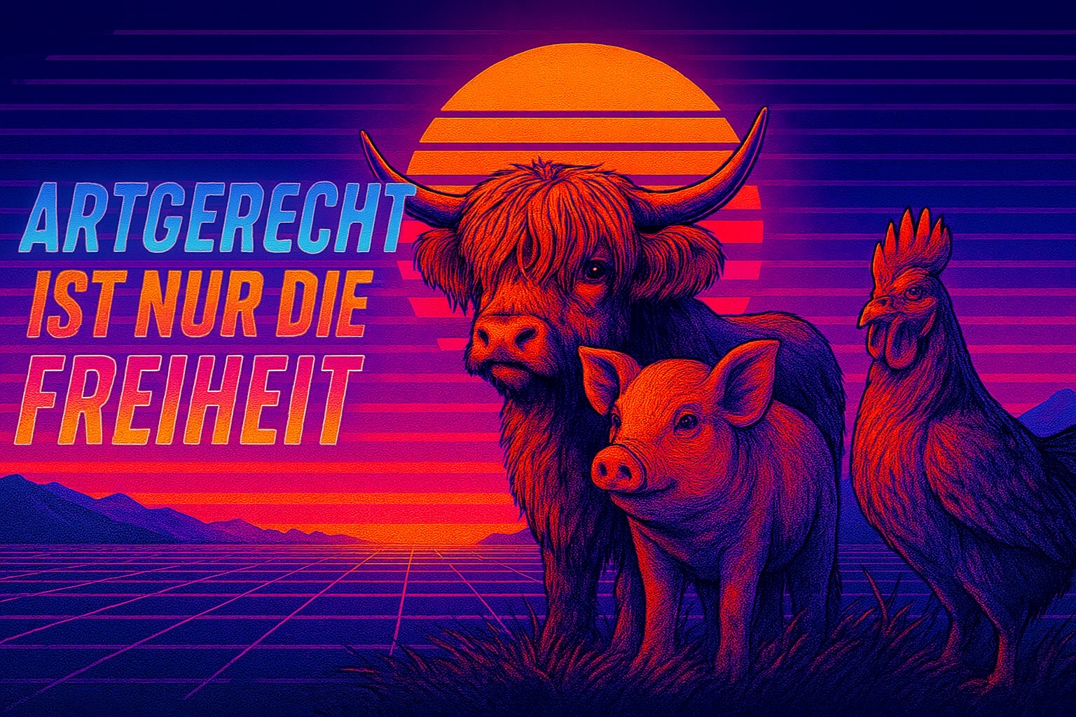 Discovery splash banner for Tierfreunde Vegan 💚 Discord server