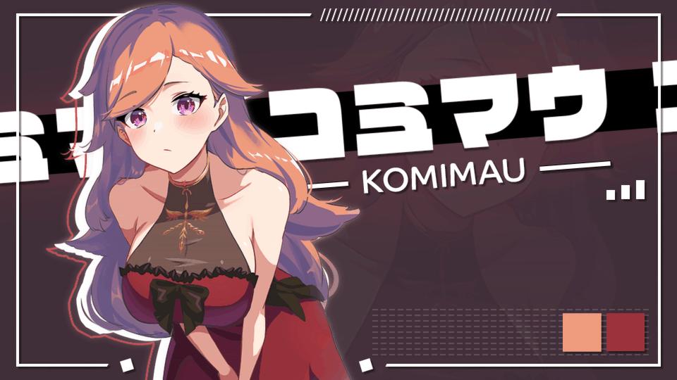 Discovery splash banner for Komimau Discord server