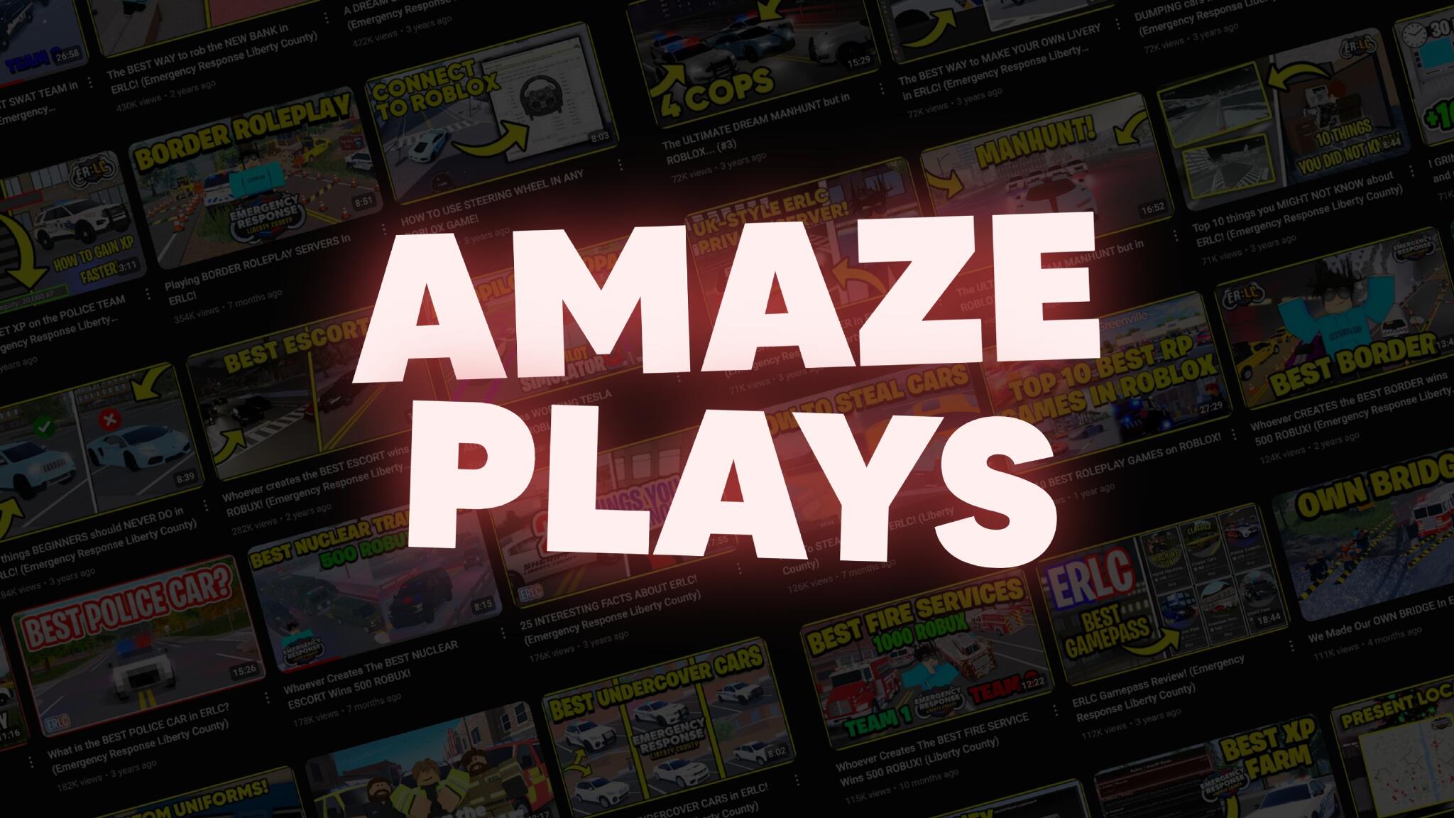 Discovery splash banner for AmazePlays Recording Server Discord server