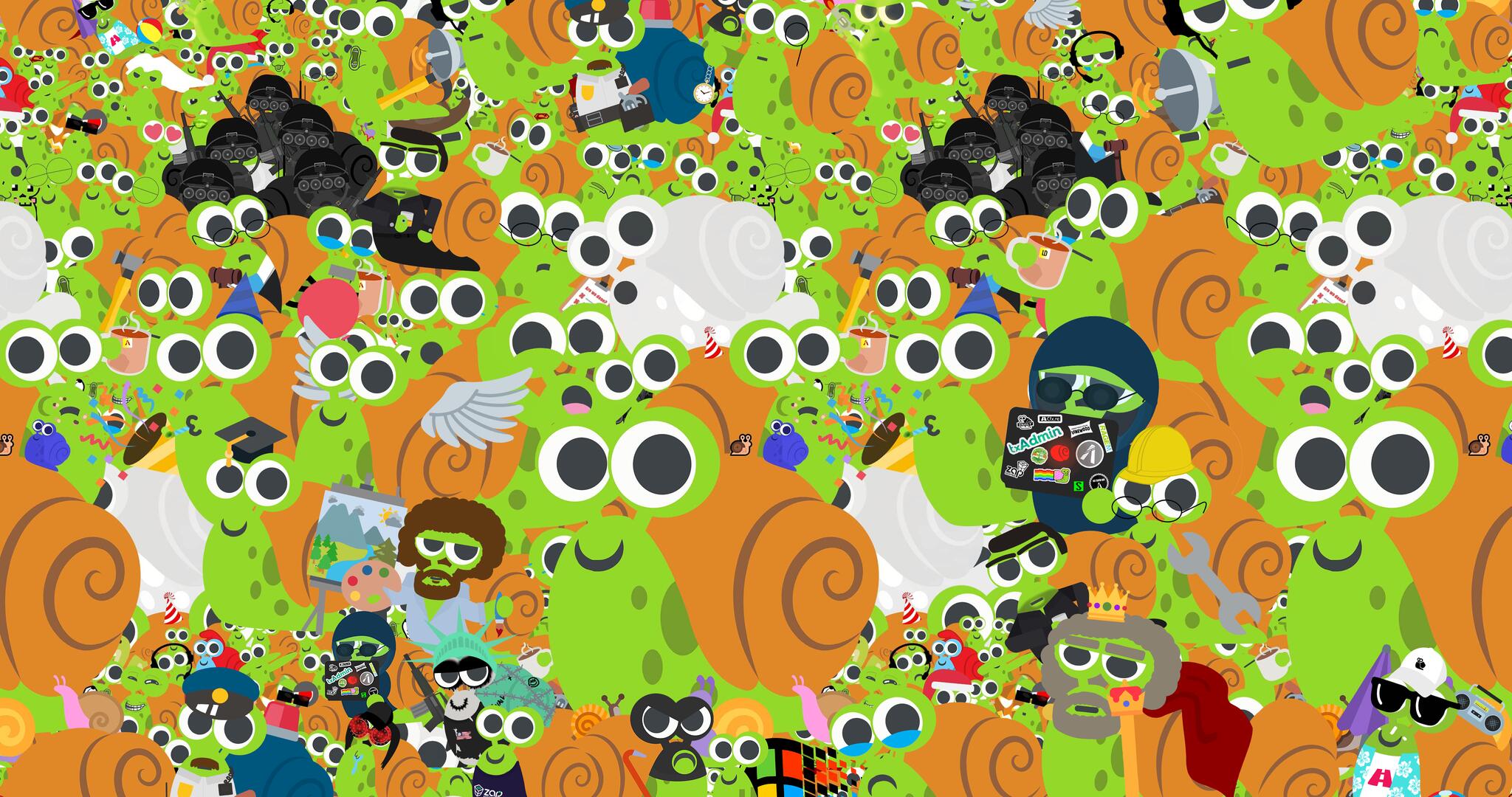 Discovery splash banner for Snaily Games Discord server