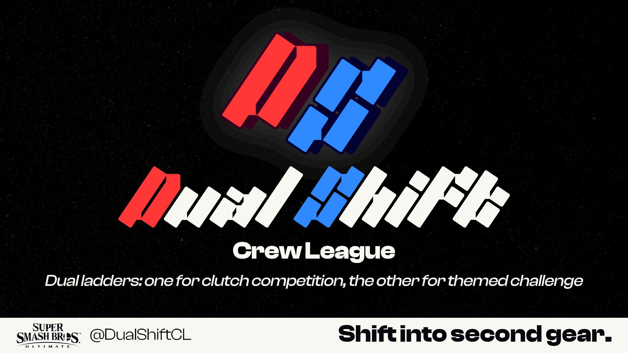 Discovery splash banner for Dual Shift Crew League Discord server