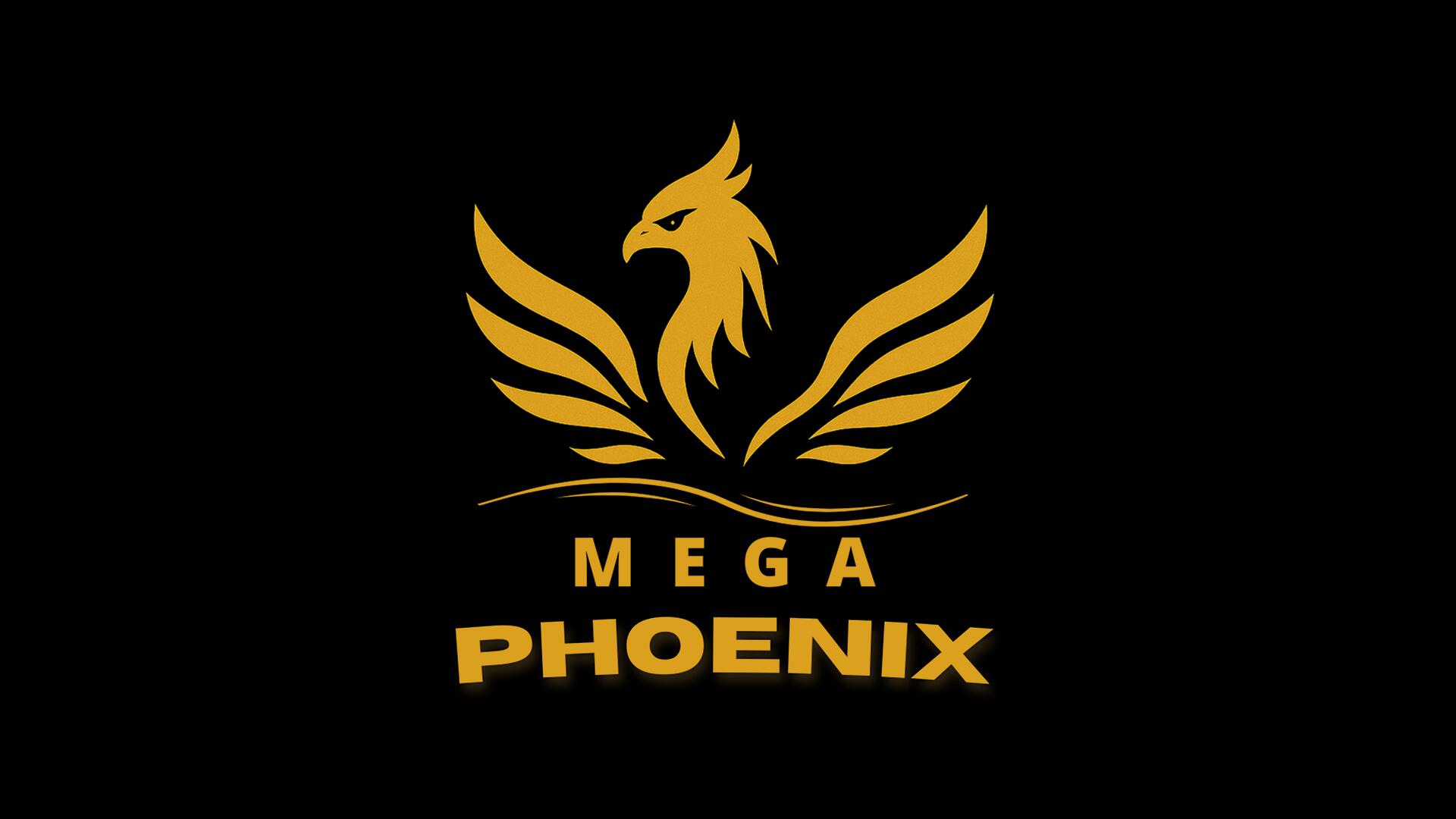 Discovery splash banner for Mega Phoenix Discord server
