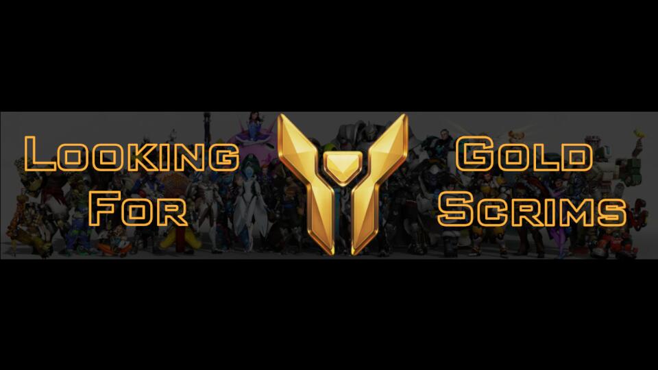 Discovery splash banner for Looking For Gold Scrims Discord server
