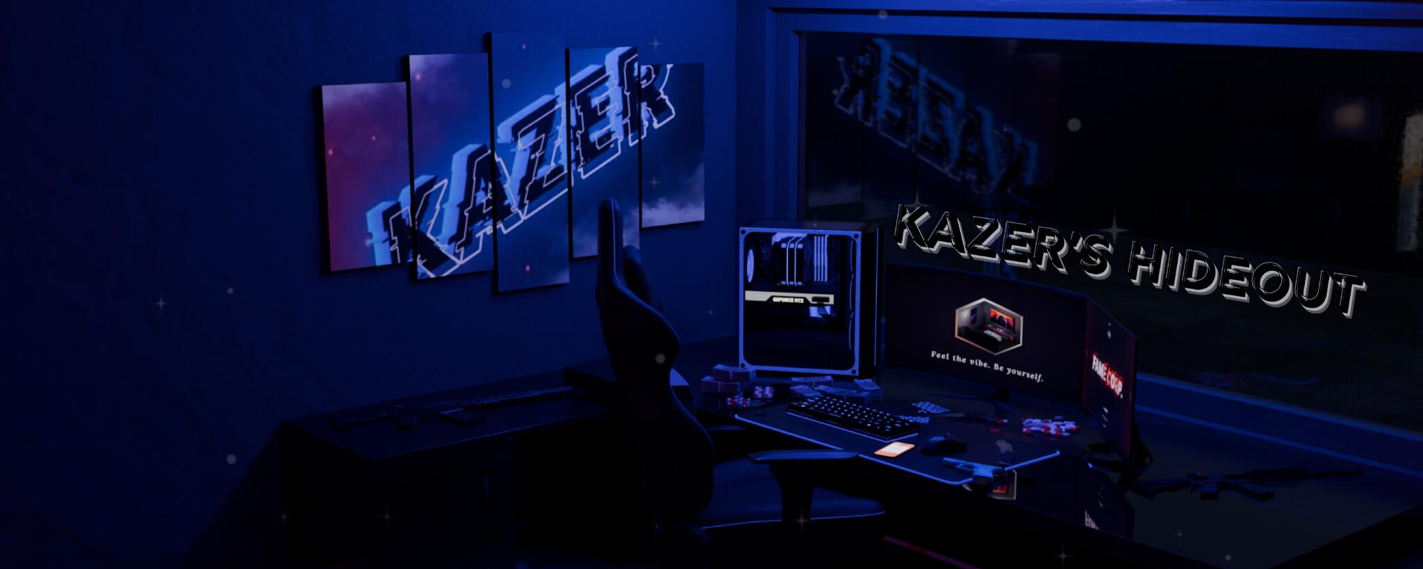 Discovery splash banner for kazer's Hideout Discord server