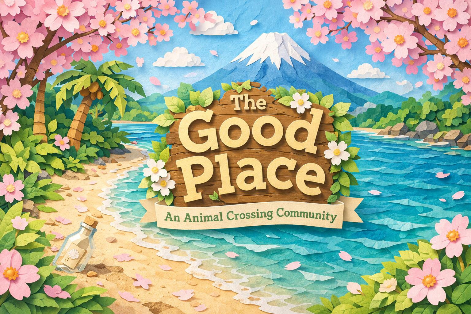 Discovery splash banner for The Good Place Discord server