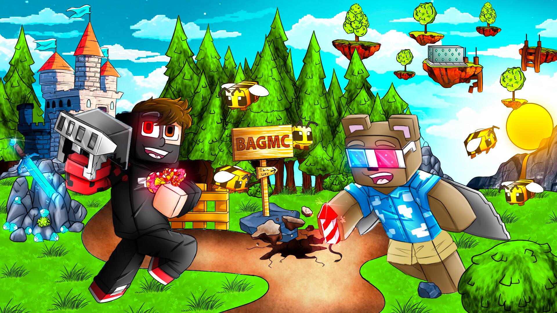 Discovery splash banner for BAGMC.PL Discord server