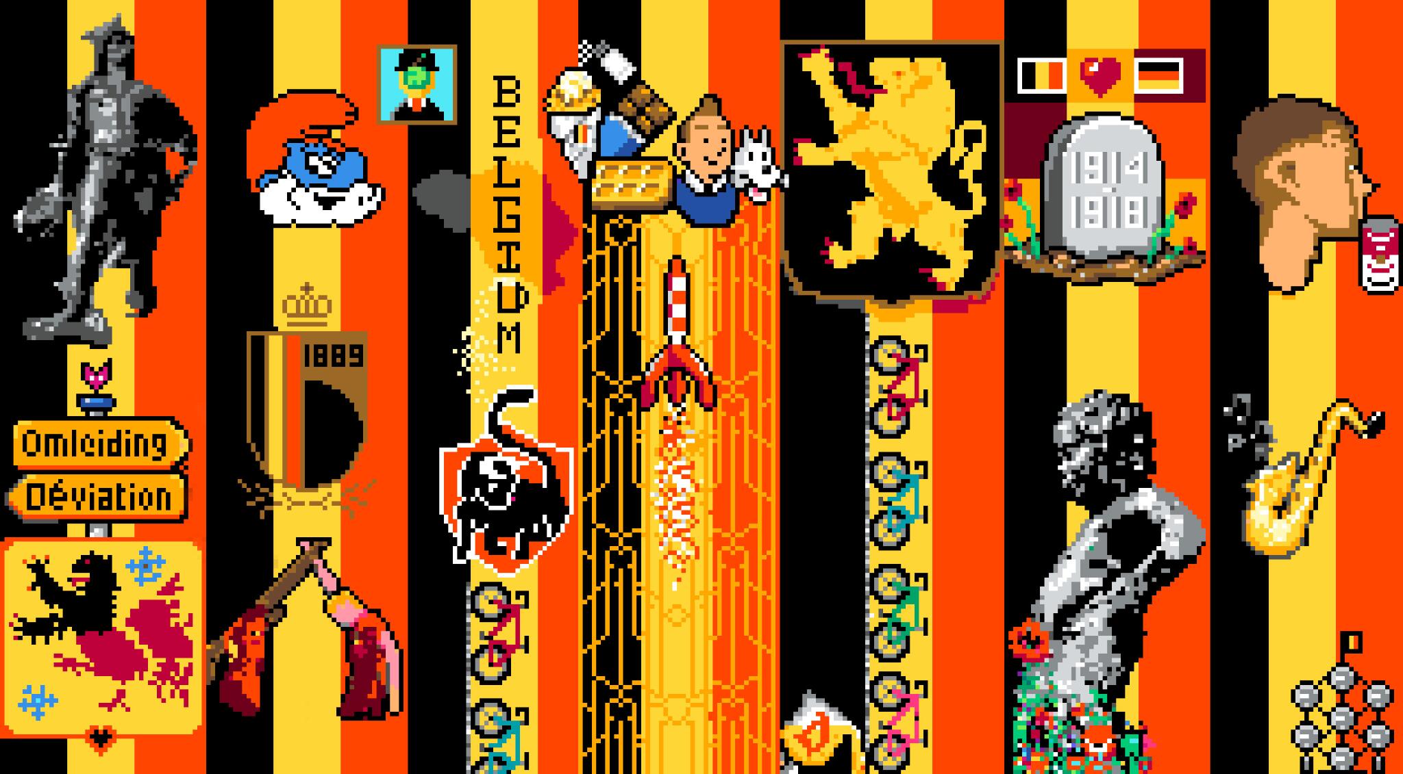 Discovery splash banner for Belgium Discord server