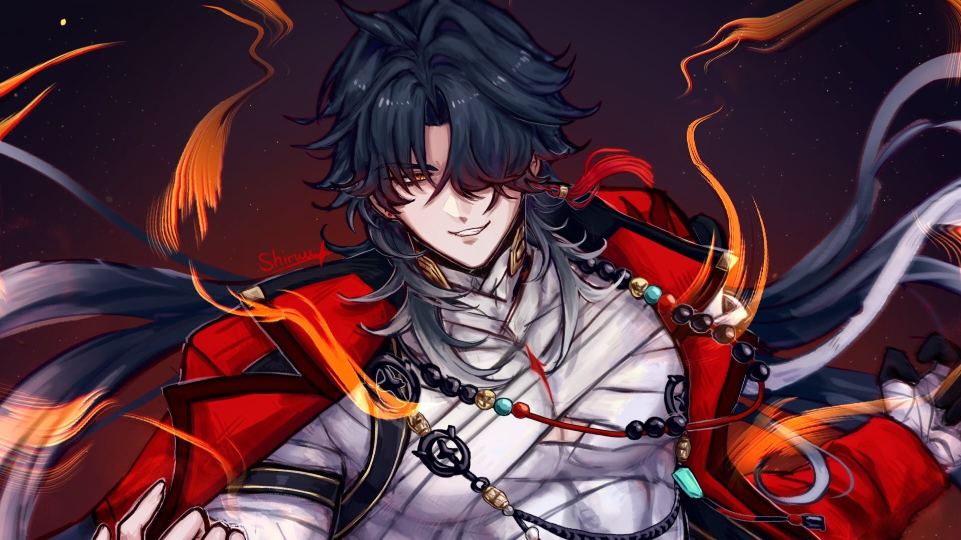 Discovery splash banner for Blade Mains ✦ Star Rail & Nexus Anima Discord server