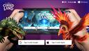 Discovery splash banner for The Cursed Land Discord server